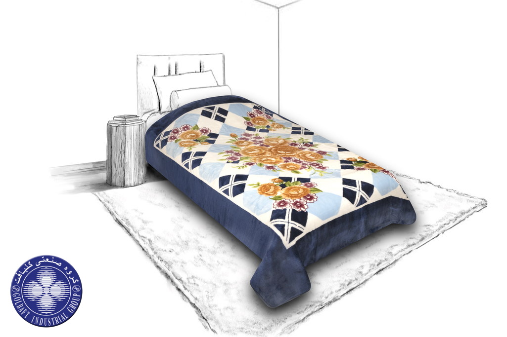 بطانية غولبافت منقوشة – رمز 12708